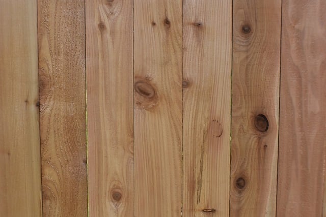 Drewniane ogrodzenie 